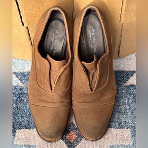 *SOLD* JOHN VARVATOS Men’s Jacob Laceless Derby Shoes MSRP $498 Made In Italy 9